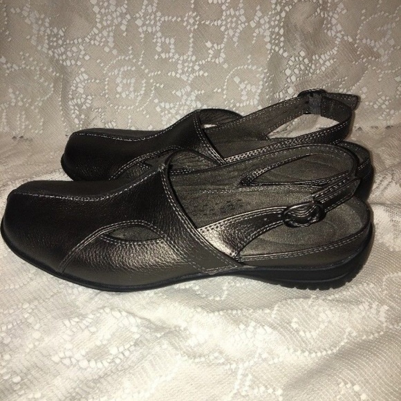 Easy Street Pewter sterling sandal comfort size 8M - Picture 4 of 5